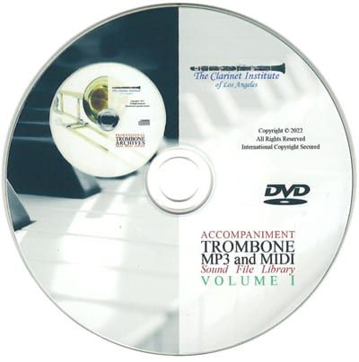 Sound Files for the Trombone Archive Disk or Flash Drive