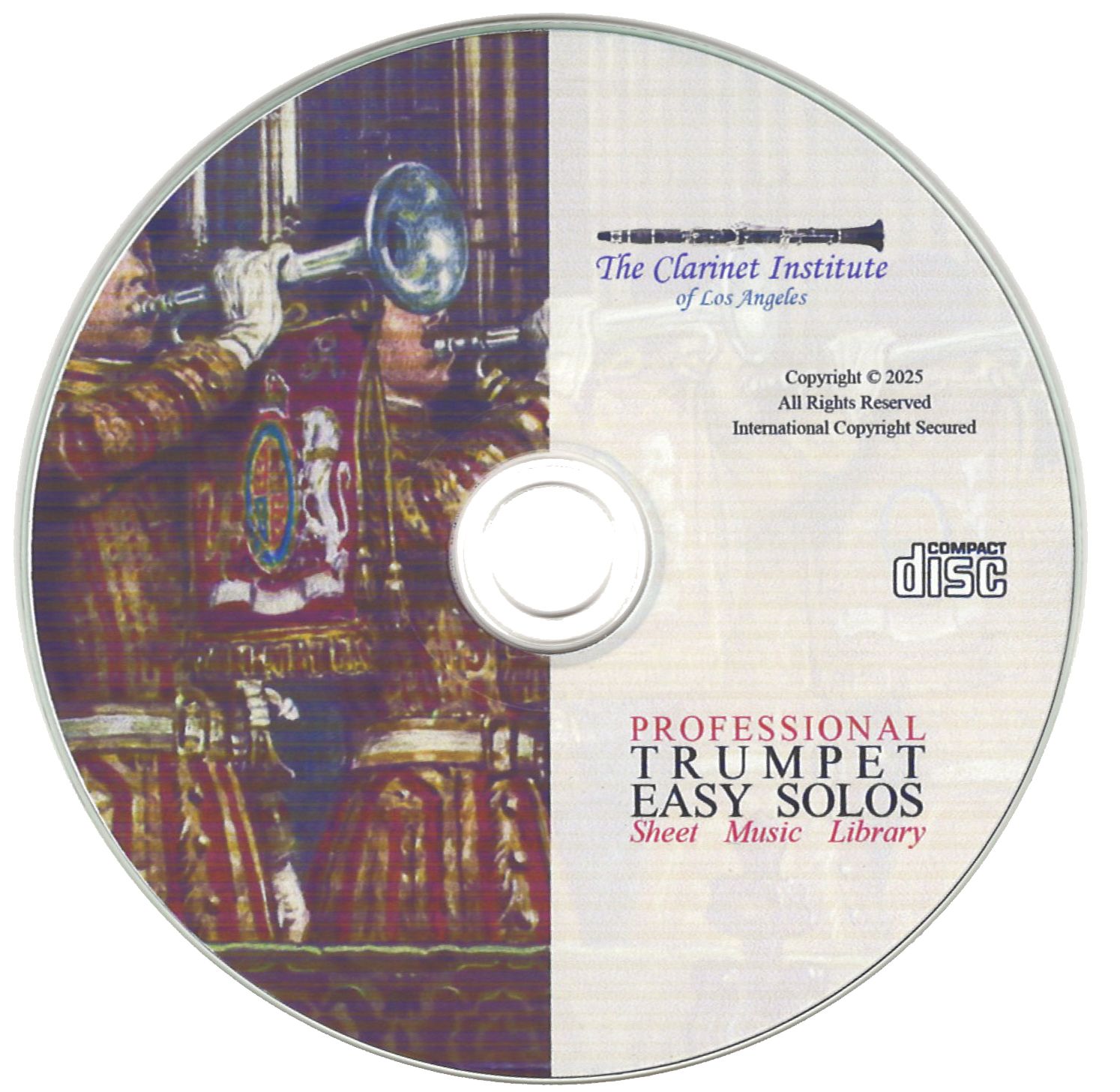 Easy Trumpet Solos - Disk or Flash Drive