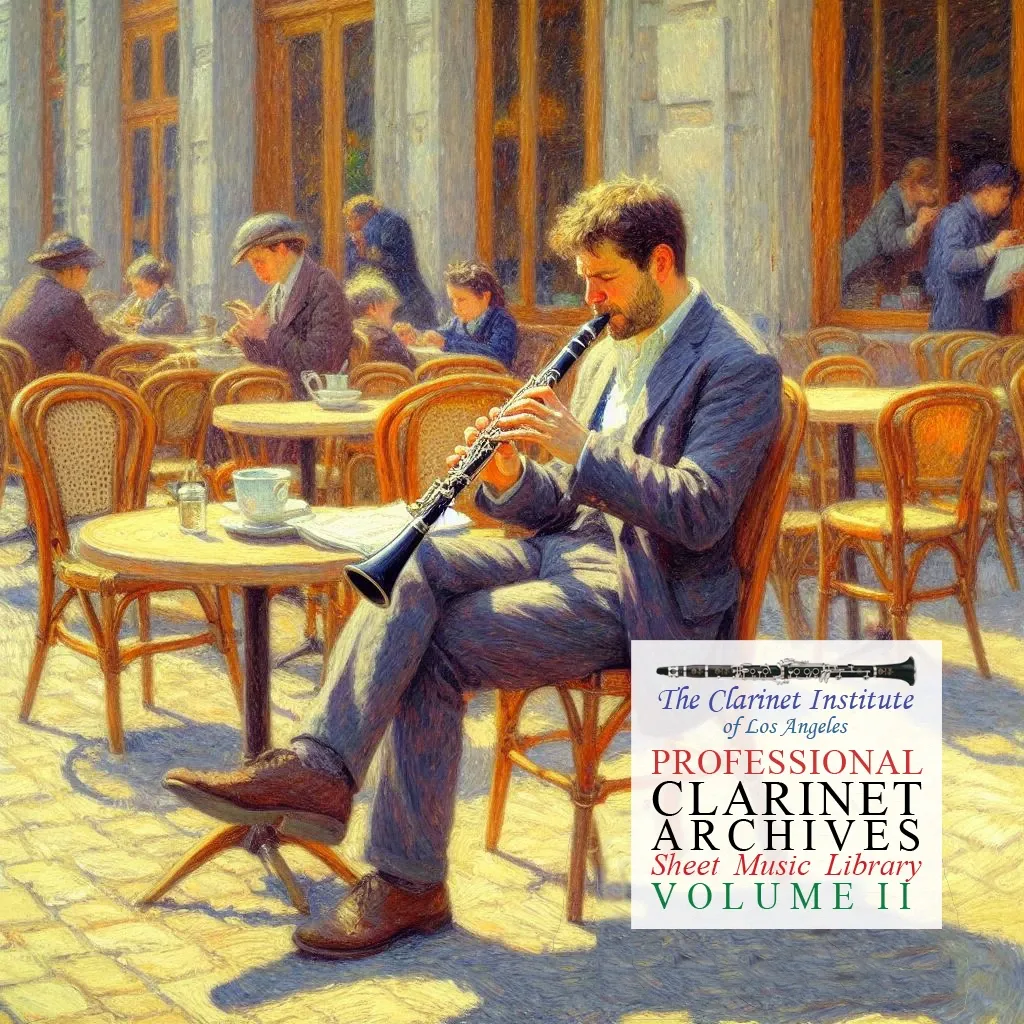 Clarinet Sheet Music, Vol. 2 Disk or Flash Drive