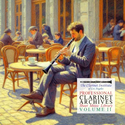 Clarinet Sheet Music, Vol. 2 Disk or Flash Drive