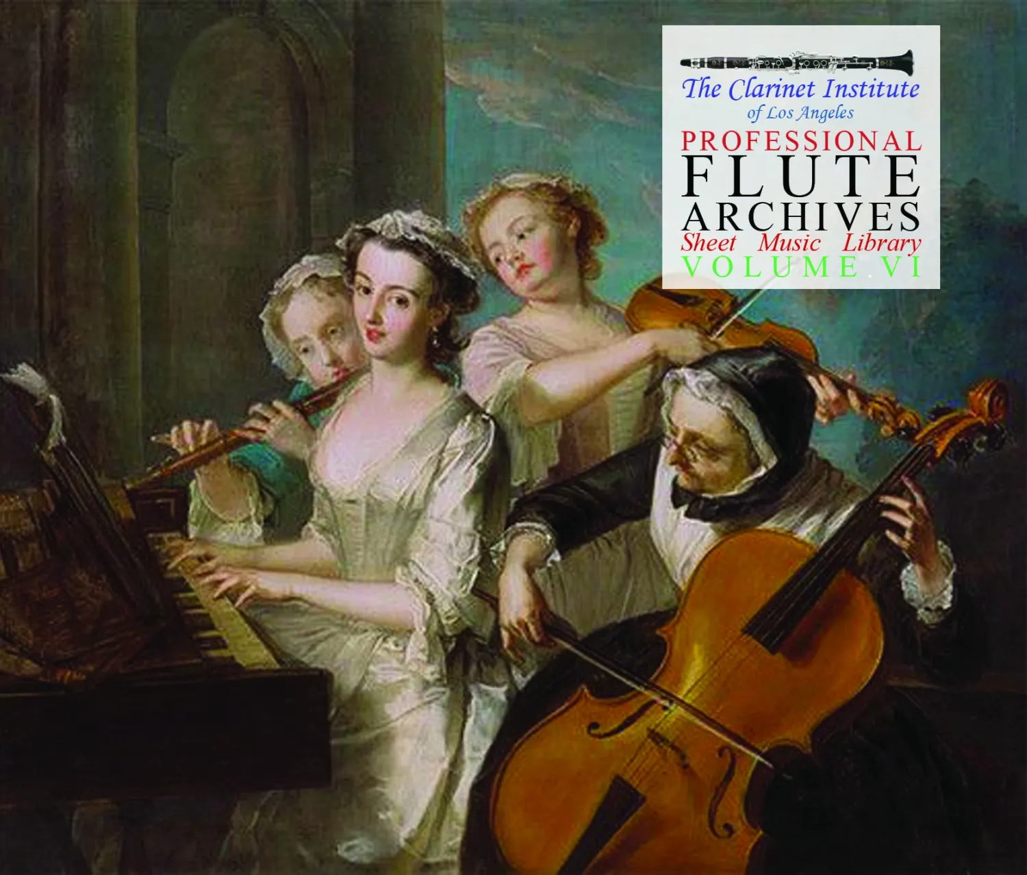 Flute Sheet Music Archive, Volume 6 Disk or Flash Drive