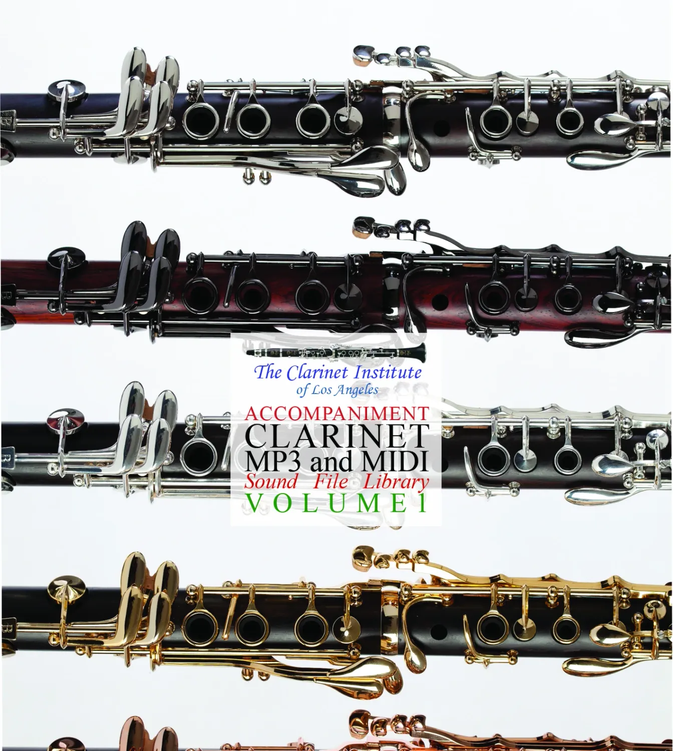 Sound Files for the Clarinet Archive, Vol. 1 Disk or Flash Drive