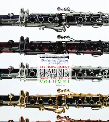Sound Files for the Clarinet Archive, Vol. 1 Disk or Flash Drive