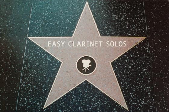 Easy Clarinet Solos - Disk or Flash Drive