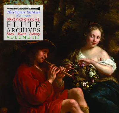 Flute Sheet Music Archive, Volume 3 Disk or Flash Drive