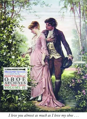 Oboe Sheet Music Archive  -  ​Volume 2 Disk or Flash Drive