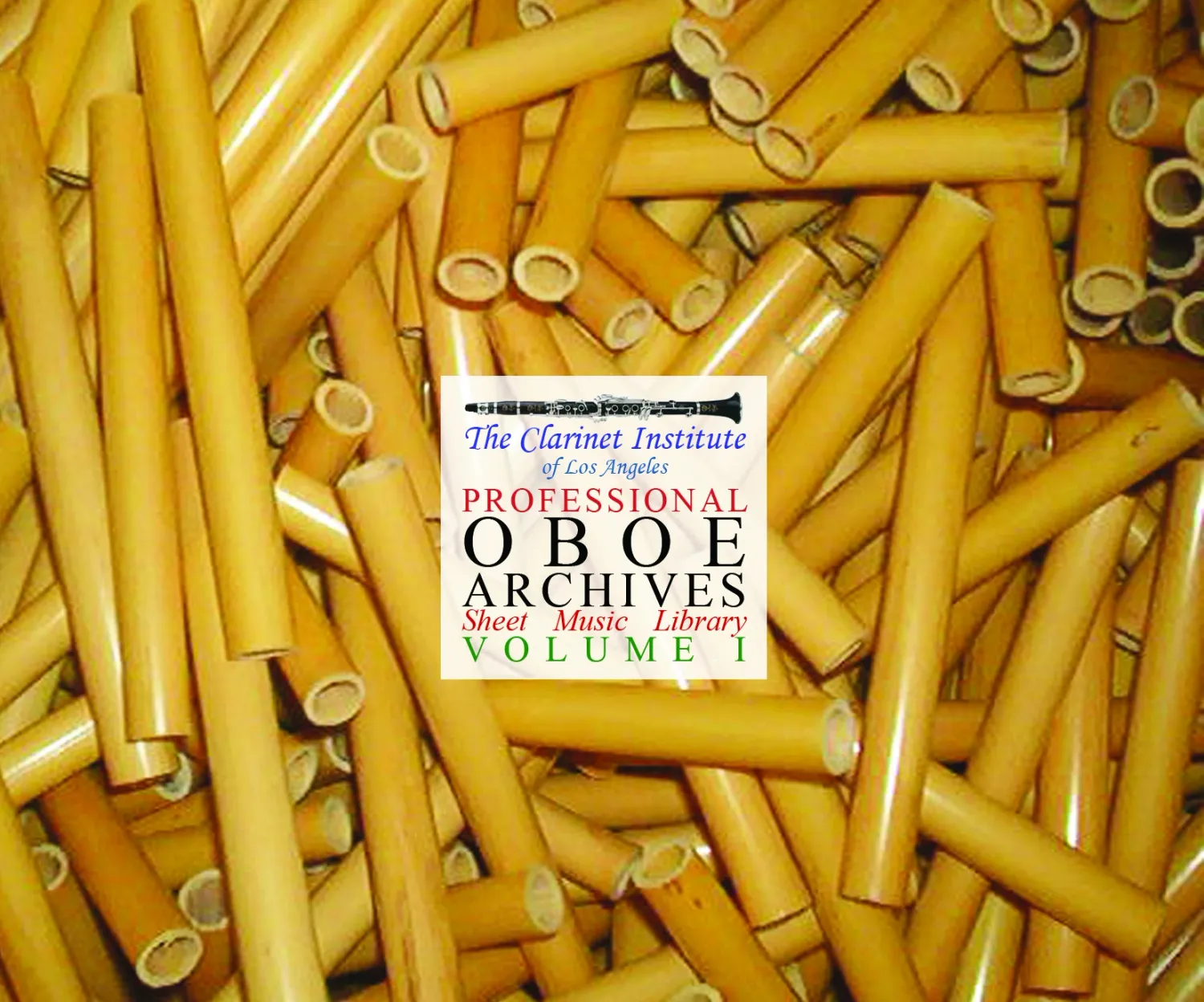 Oboe Sheet Music Archive, Volume 1 Disk or Flash Drive