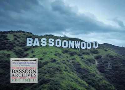 Bassoon Sheet Music Archive, Vol. 2 Disk or Flash Drive