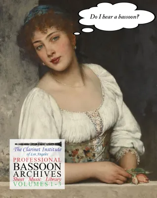 Bassoon Sheet Music Collection - All 3 Archives Disk or Flash Drive