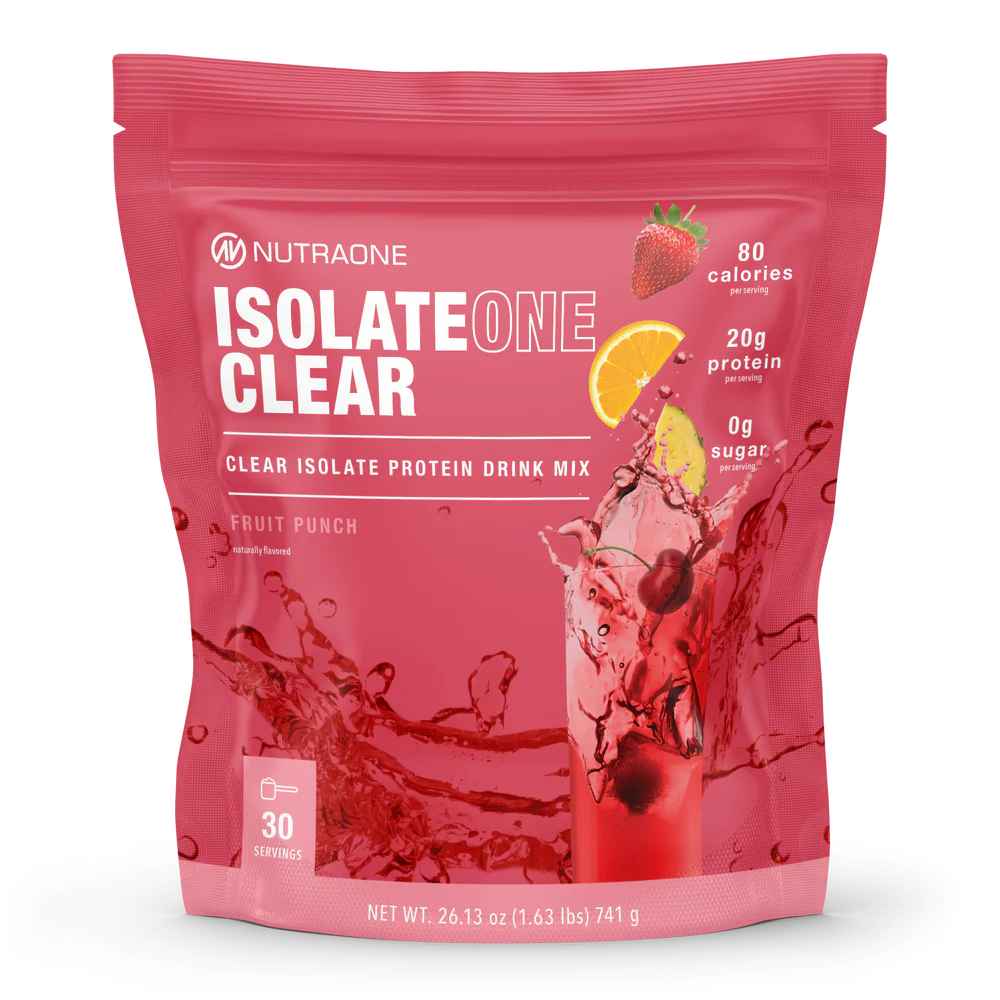 Isolate One Clear, Flavor: Fruit Punch
