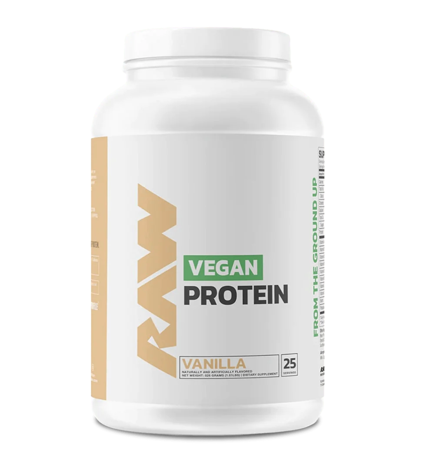 RAW Vegan Protein, Flavor: Vanilla