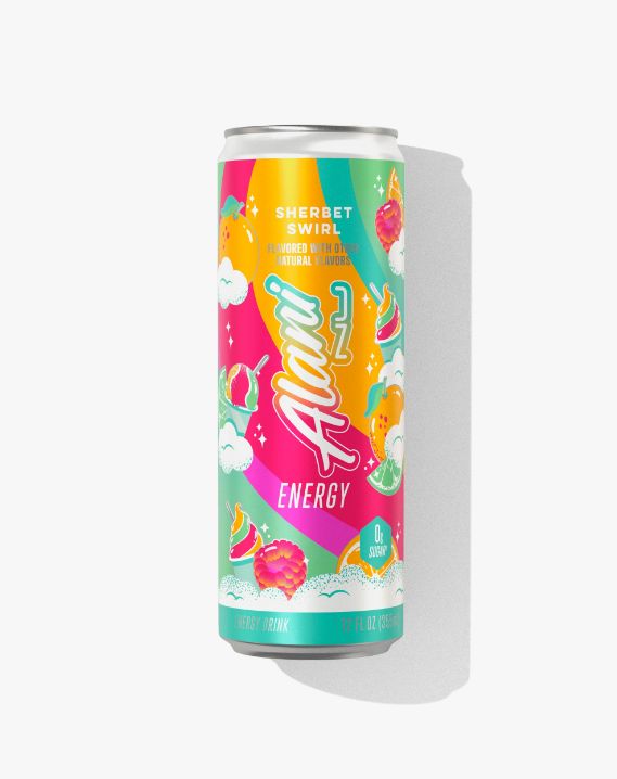 Alani Nu Energy Drink, Flavor: Sherbet Swirl