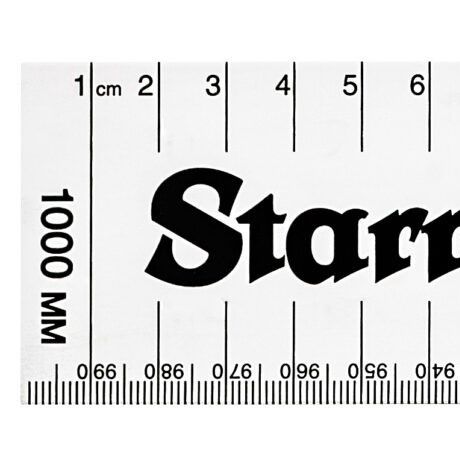 Starrett Aluminium Rule (1000mm)