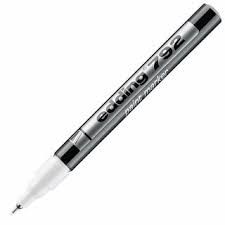 Edding 792 Extra Fine Paint Pen (White)