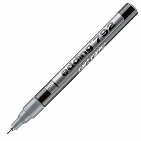 Edding 792 Extra Fine Paint Pen (Silver)