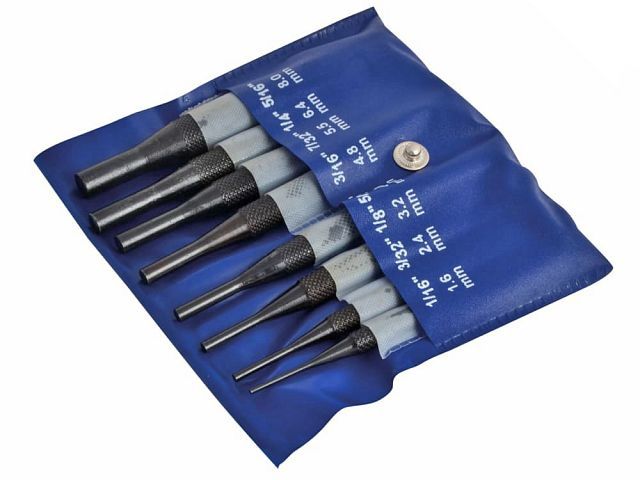 8 Piece Pin Punch Set