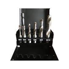Drill &amp; Tap Combo Set M3-M10 (7pc)