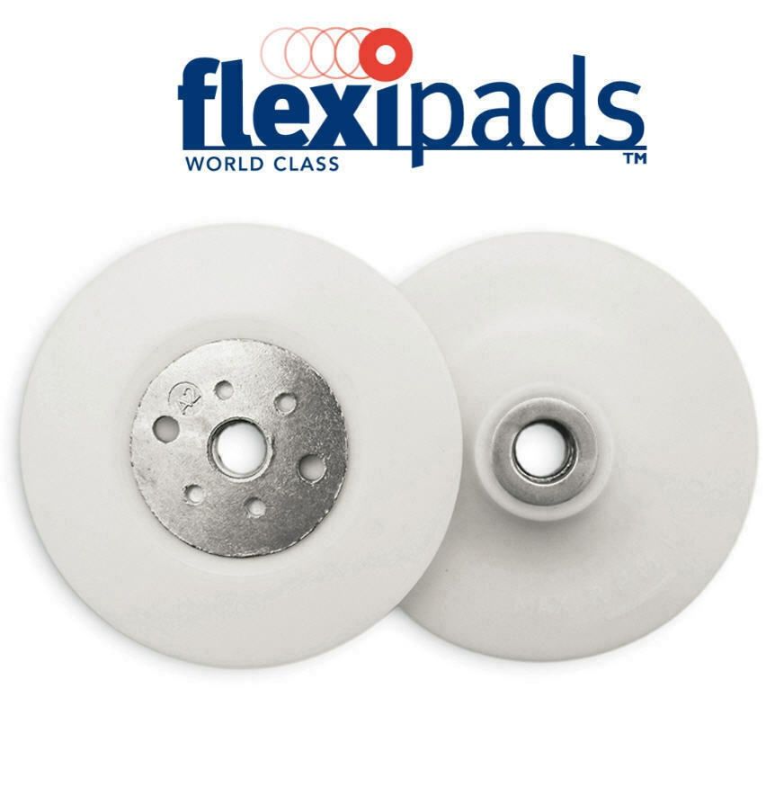 M14 White Flexi Pad (115mm)