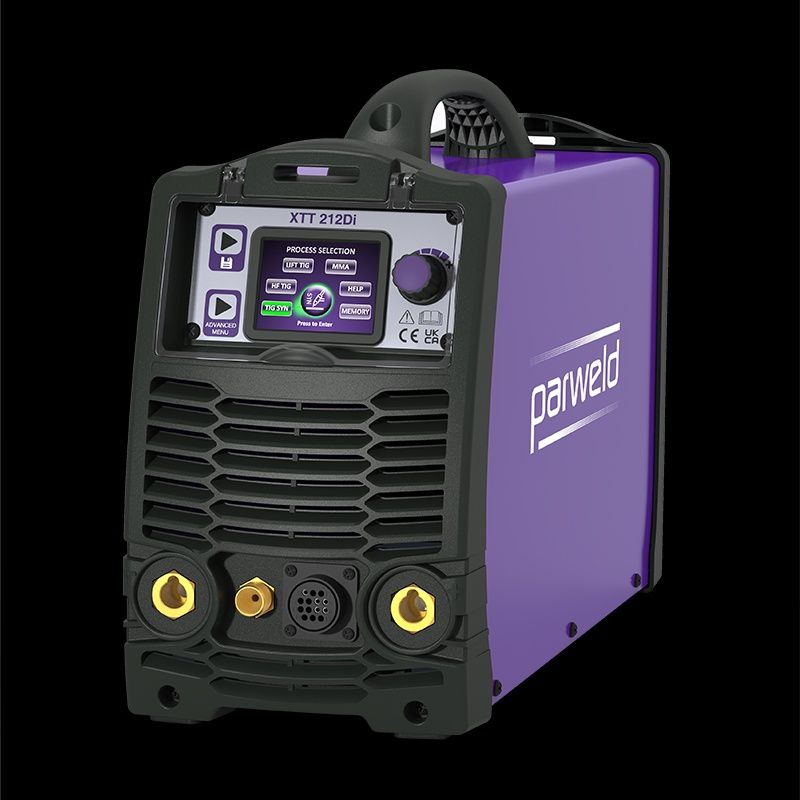 XTT212DI | Parweld 200A AC/DC Pulsed Inverter With Digital Screen