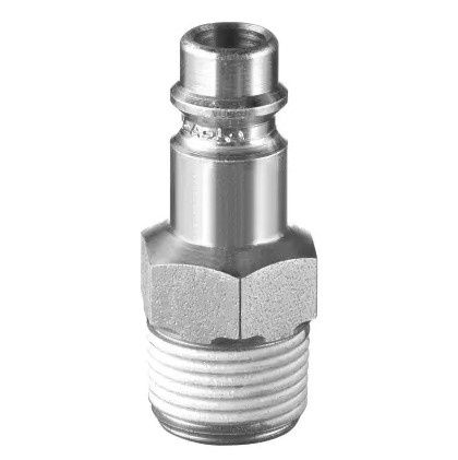 Male Quick Connect Coupler 1/4" (Male Thread)