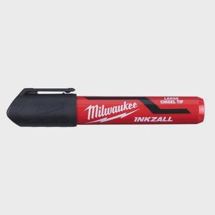 Milwaukee Inkzall Chisel Tip Marker (Black)