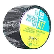50mm x 20m Black Advance PVC Tape (AT07)