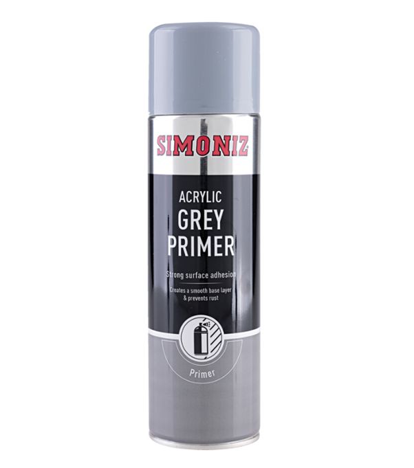 Simoniz Grey Aerosol Primer (500ml)