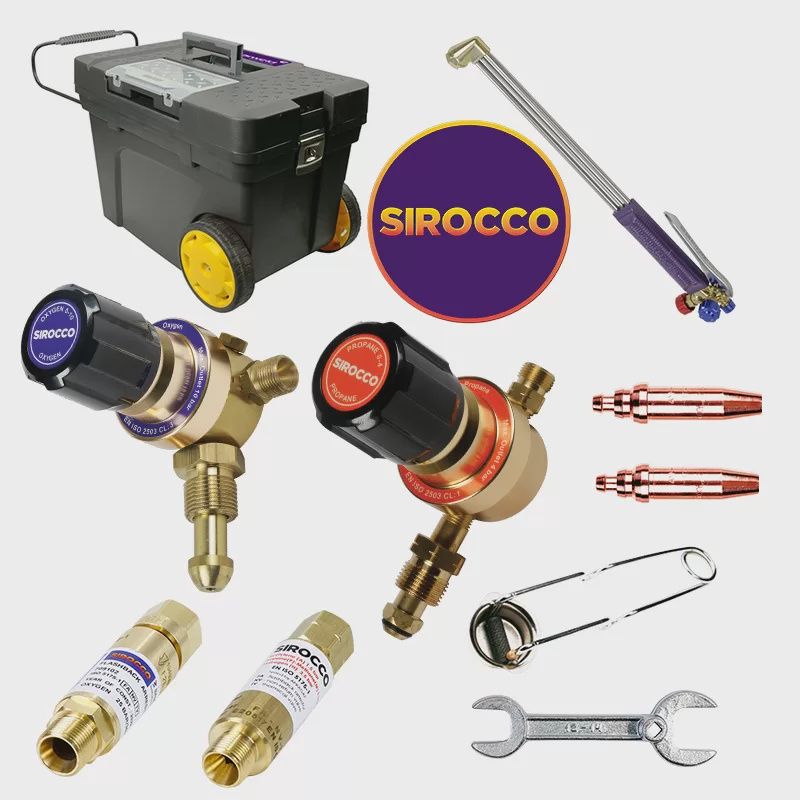 Sirocco Gas Contractor Set (Oxygen &amp; Propane)