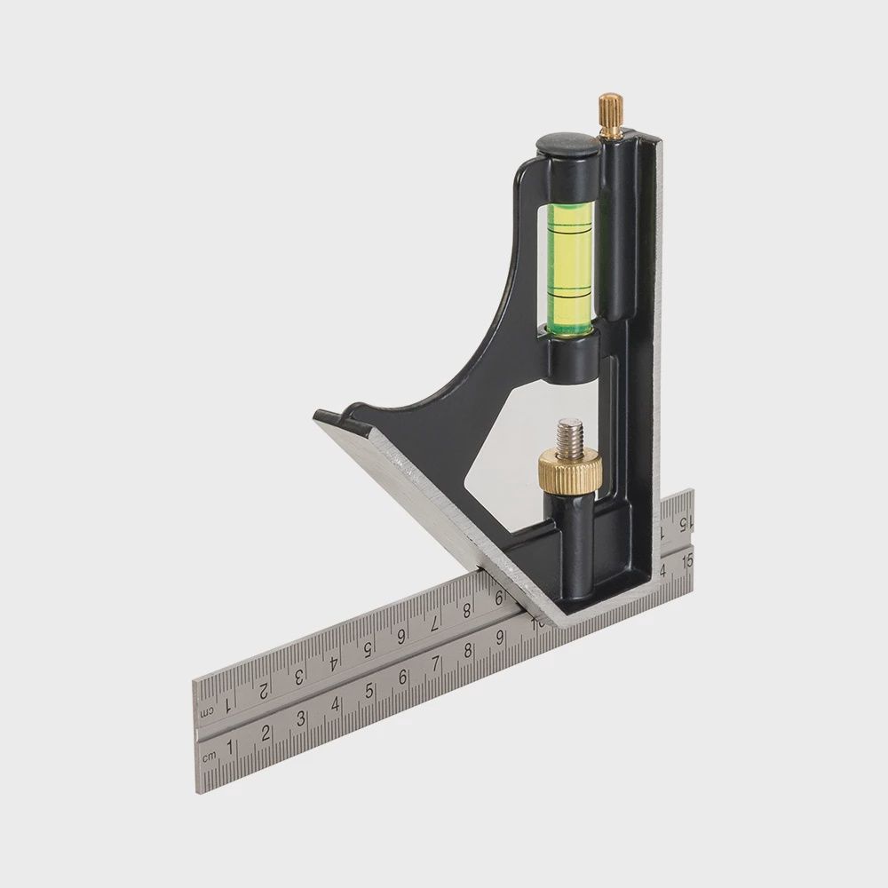 Silverline Combination Square (150mm)
