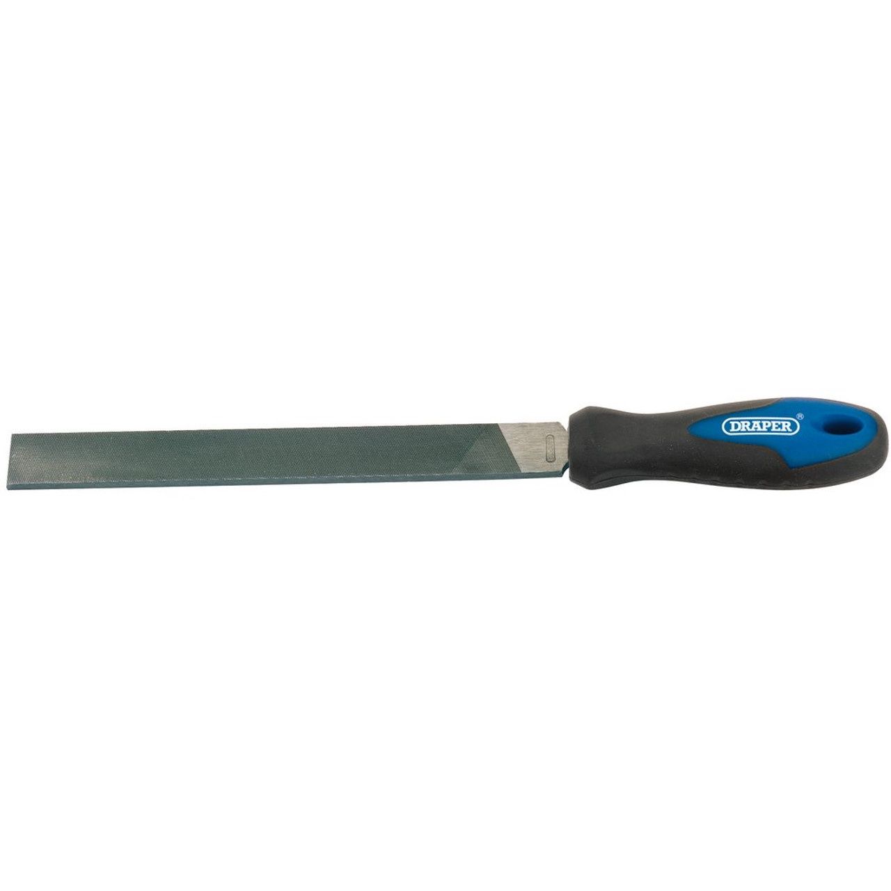 Draper Soft Grip Engineers Hand File and Handle (200mm)