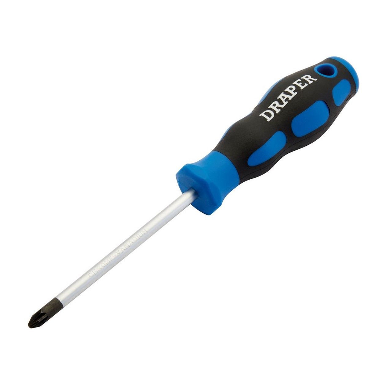 Draper Soft Grip PZ Type Screwdriver (No.2 x 100mm)