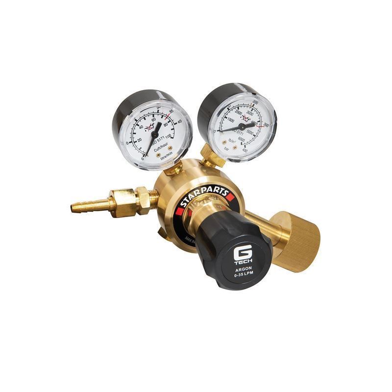 Starparts Single Stage 2G Argon Regulator (Nevoc Fitting)