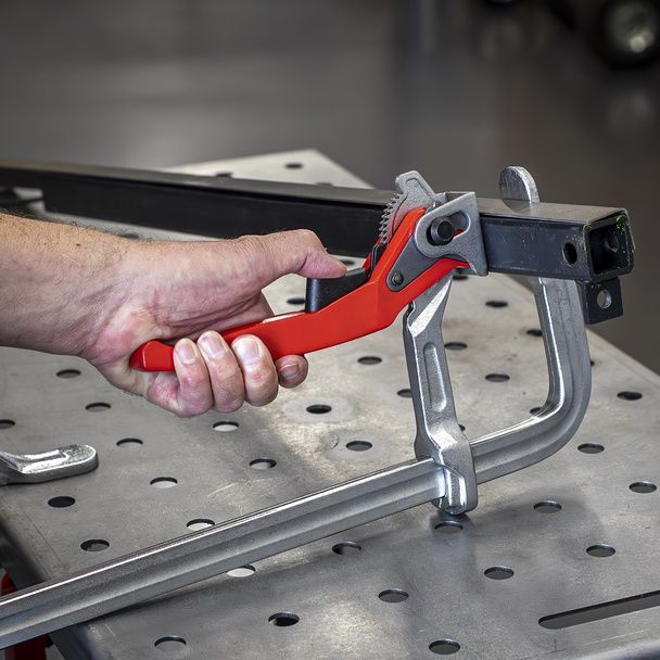 Sealey Welding Ratchet Clamp 400 x 120mm