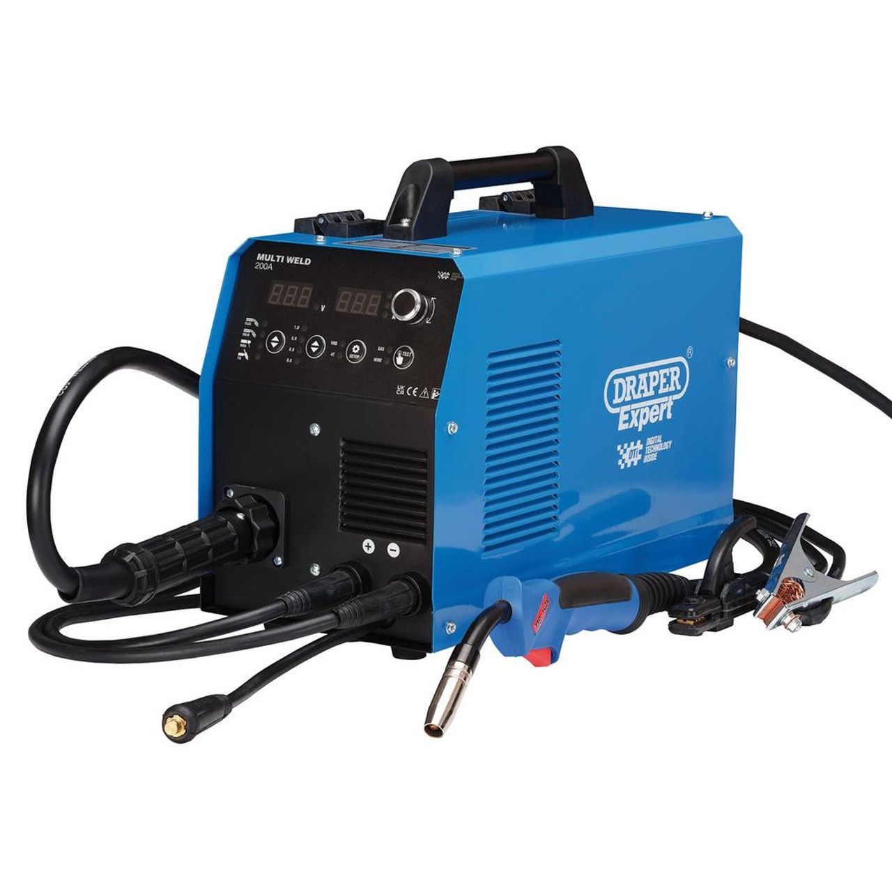 Draper Expert 3-In-1 Multi-Process Welder Dti, 200A (With TIG Torch 57096)