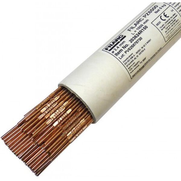 Filarc 1.6mm PZ6500 Steel TIG Rods (5kg) Filarc 1.6mm PZ6500 Steel TIG Rods (5kg)