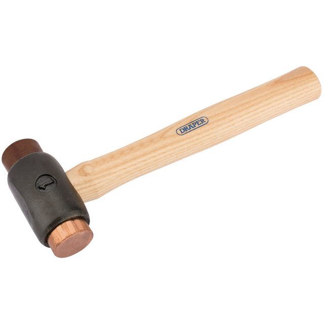 Draper Copper/Rawhide Faced Hammer (680g/24oz) Draper Copper/Rawhide Faced Hammer (680g/24oz)