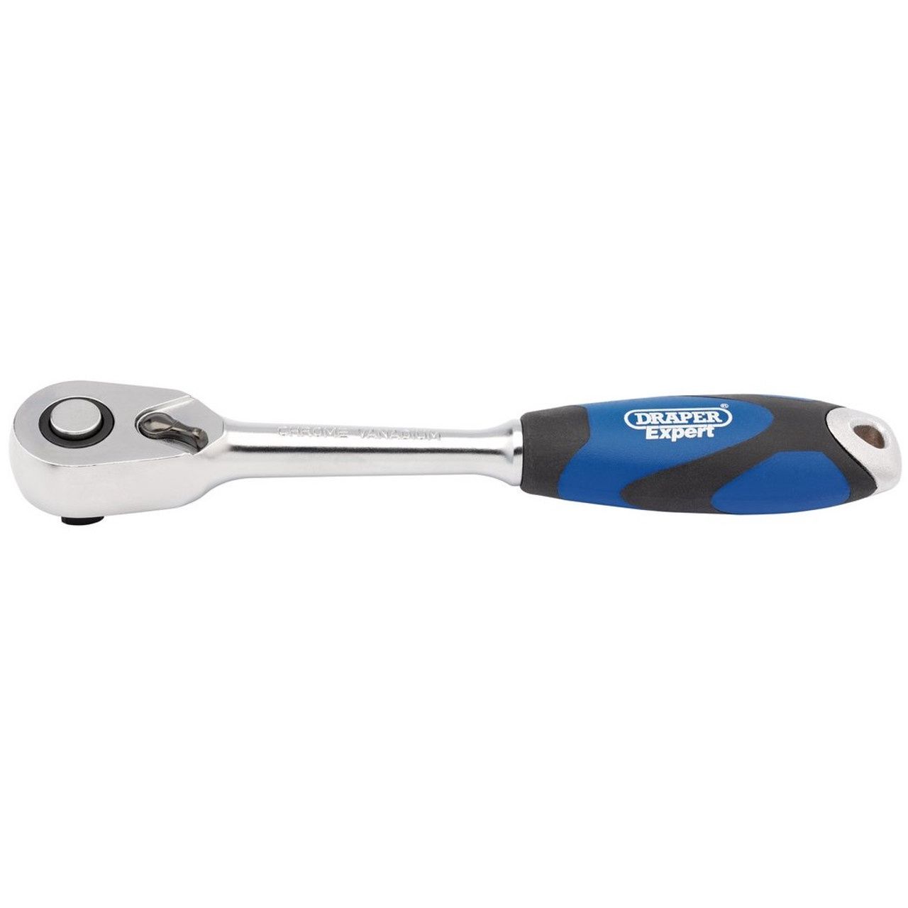 Draper Expert Soft Grip Reversible Ratchet, 3/8" Sq. Dr (72 Tooth)