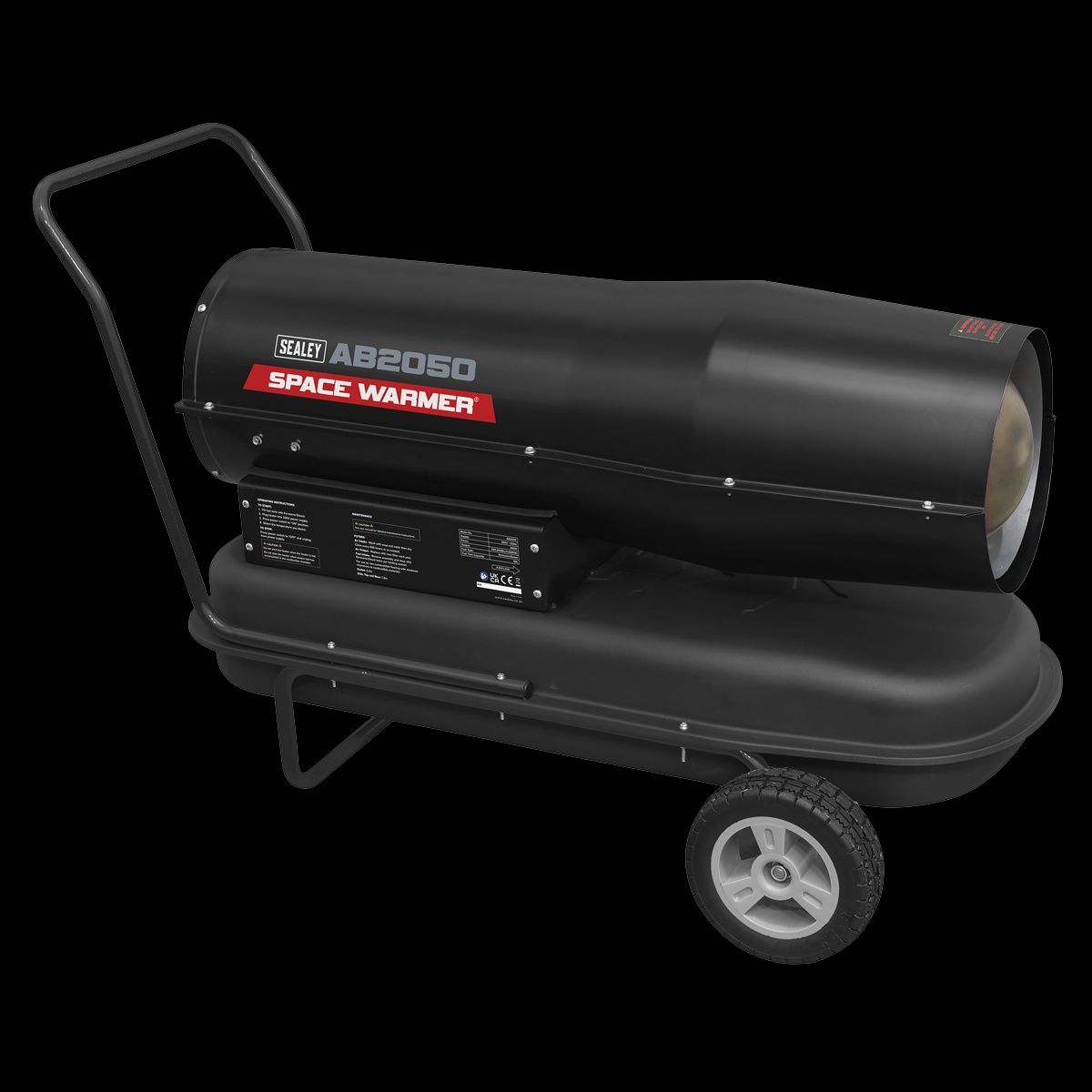 Space Warmer® Kerosene/Diesel Heater with Wheels 205,000Btu/hr