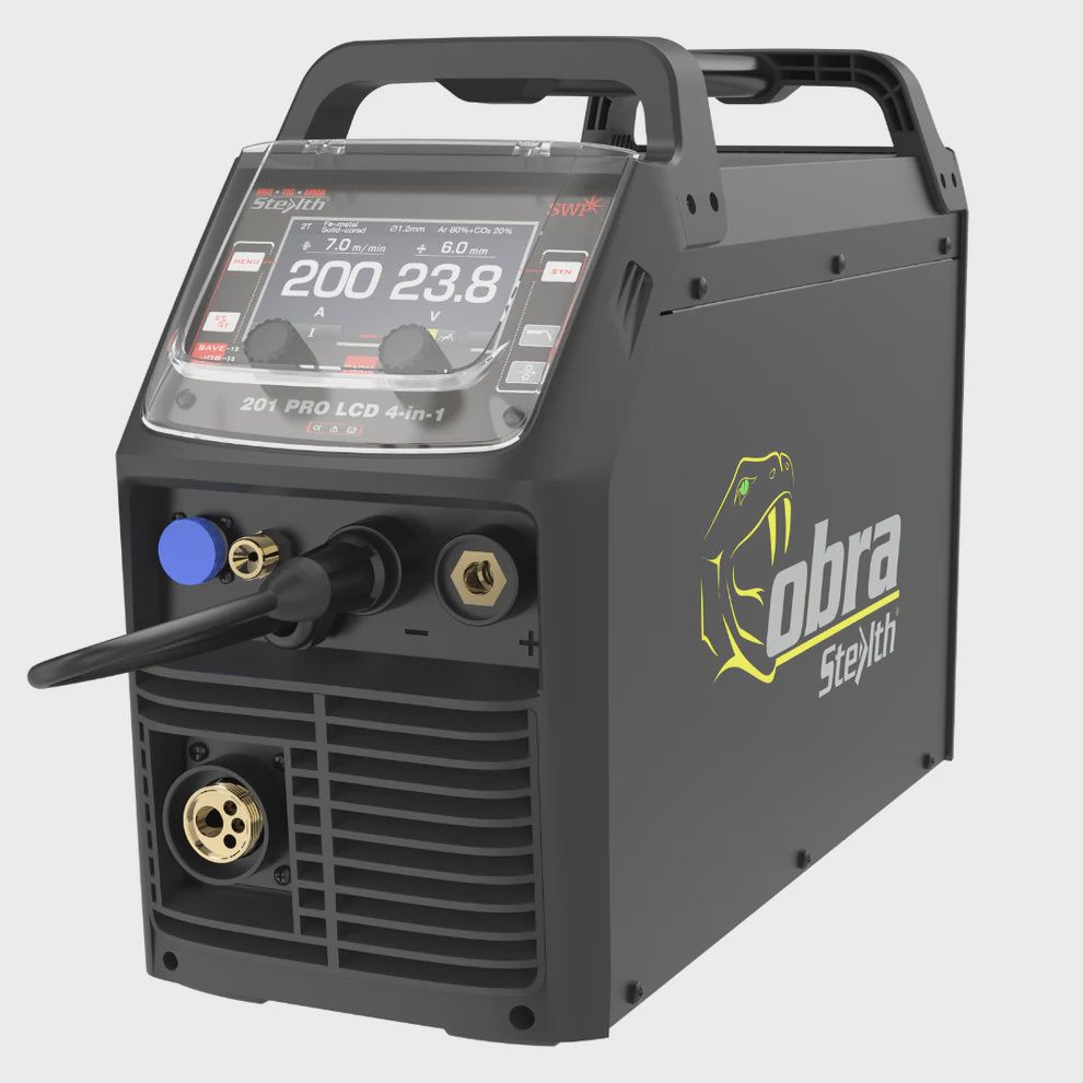 Cobra by Stealth 201 Pro LCD 4-In-1 Multi-process Welding Machine