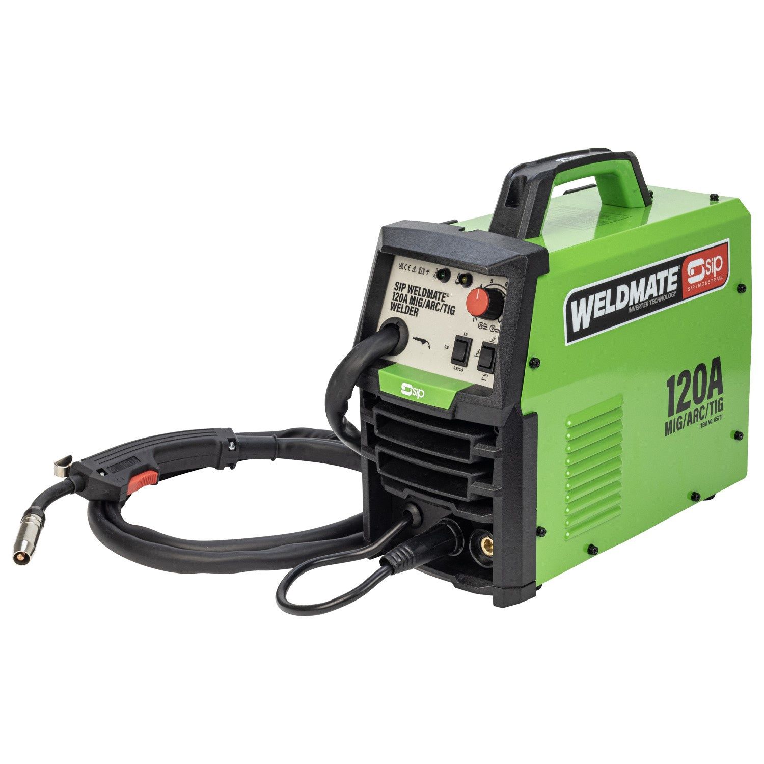 SIP WELDMATE® 120A MIG/ARC/TIG Welder SIP WELDMATE® 120A MIG/ARC/TIG Welder