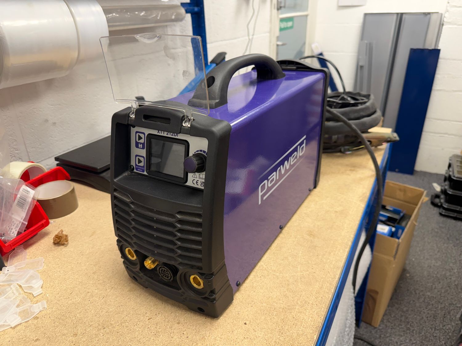 Used Parweld XTT 212DI AC/DC Pulsed TIG Inverter