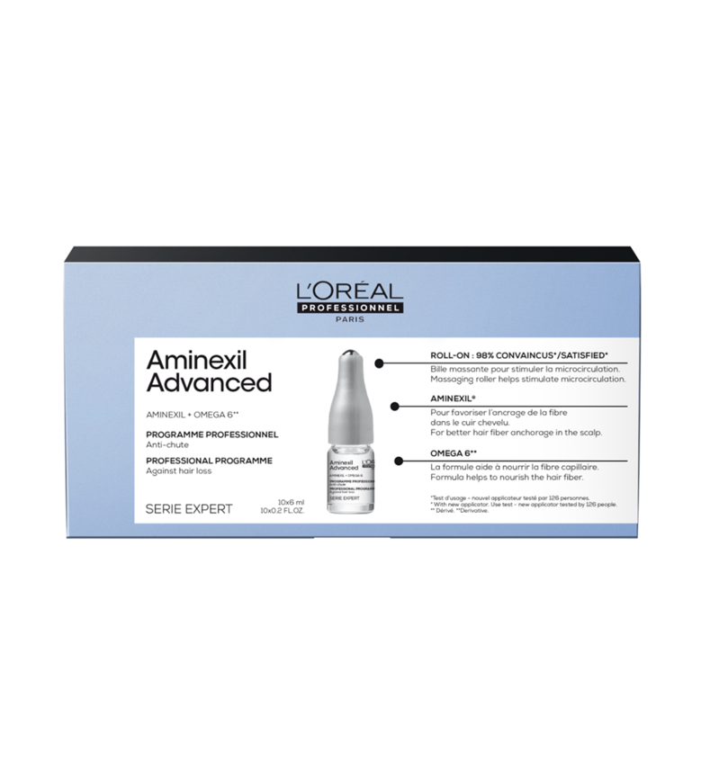 Serie Expert Aminexil Advanced Tratamiento Caidas Ampollas 10X6Ml.