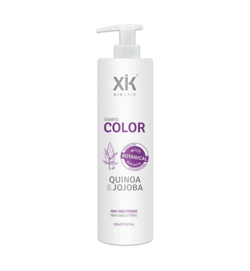 XIK COLOR Champu Colorados Anti-fade con Quinoa y Jojoba 500ml.