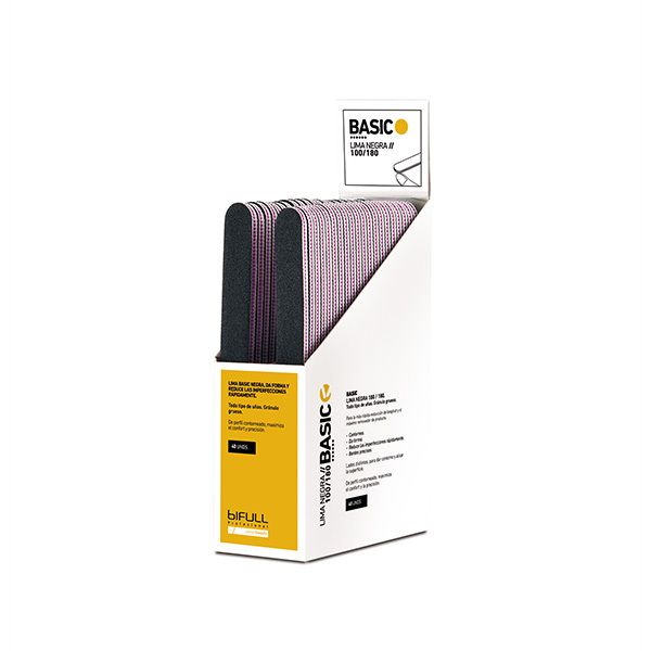 Lima Negra Basic 100/180 1ud.