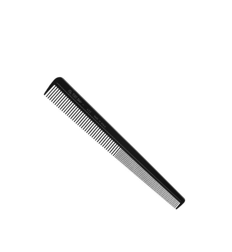 Peine Especial Peluquero 18 Cm Negro
