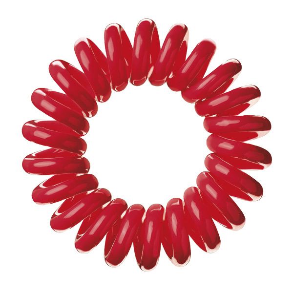 Bobbles Hair Band Rojo Oscuro 3ud.