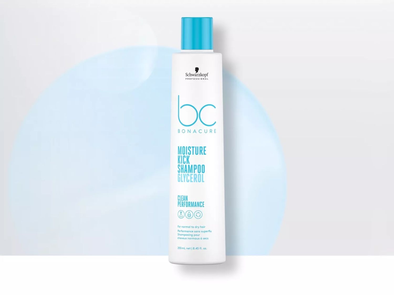 Bonacure Moisture Kick Champú 250ml.