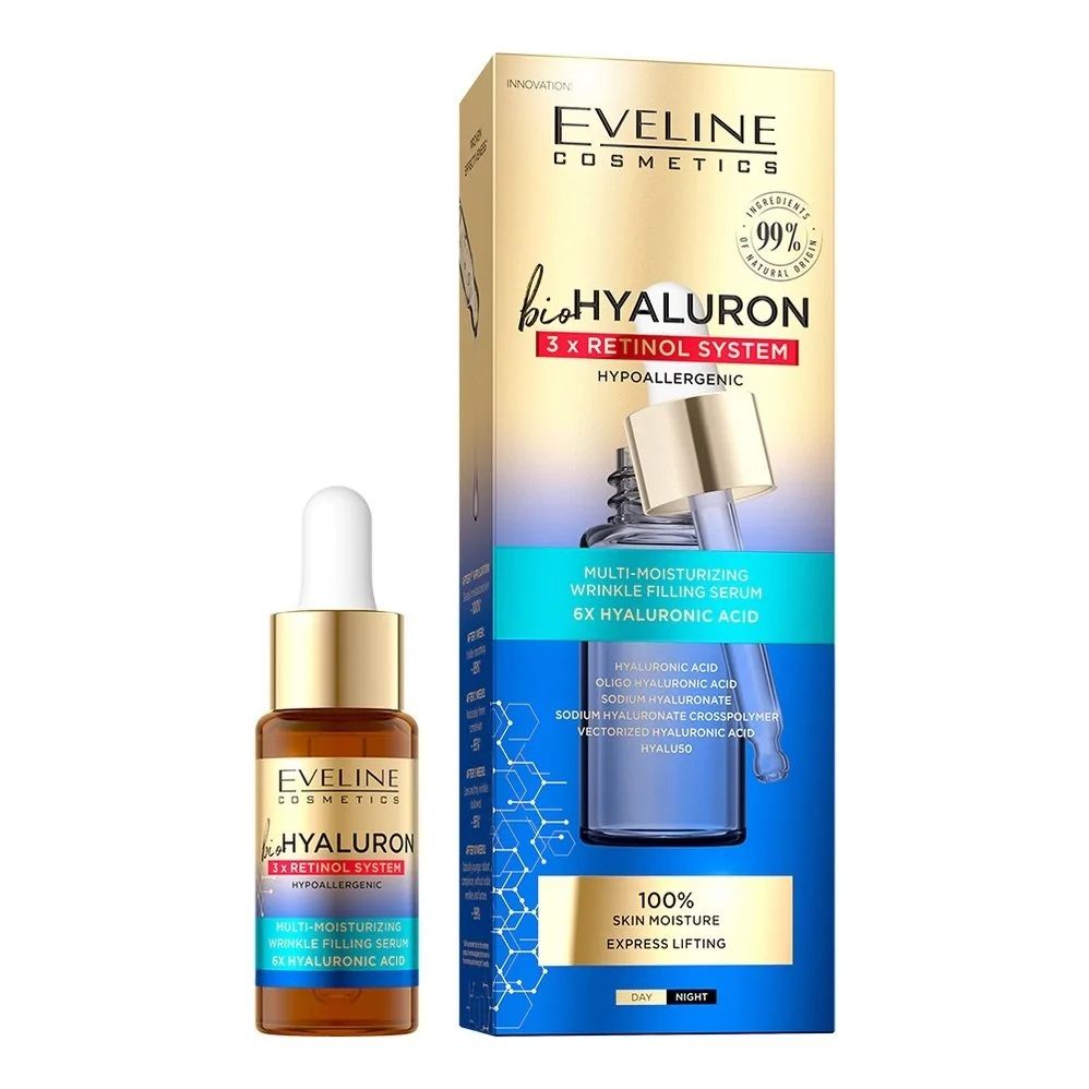 Biohyaluron 3Xretinol System Sérum Multi-Hidratante Rellenador De Arrugas