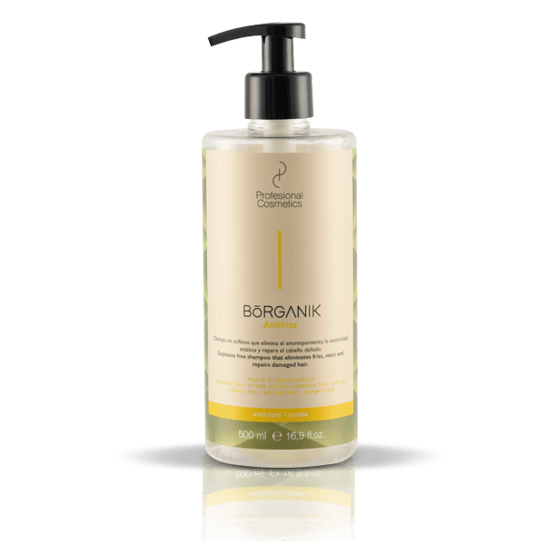 Borganik Antifrizz Champu Anti-Encrespamiento 500ml.