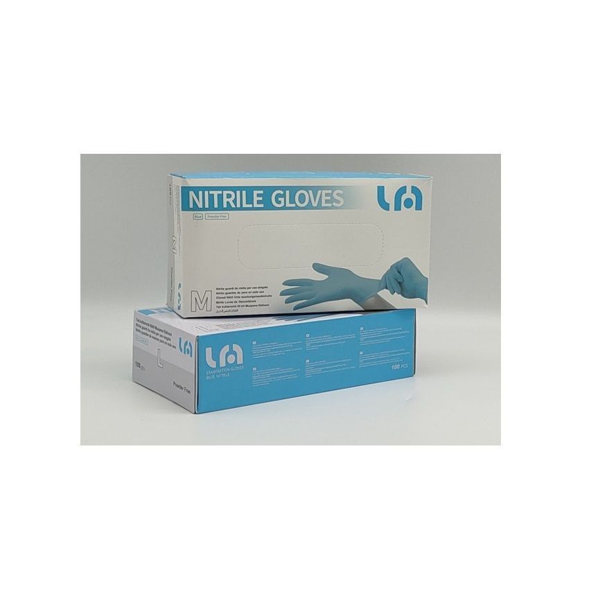 Guante Nitrile 100Ud
